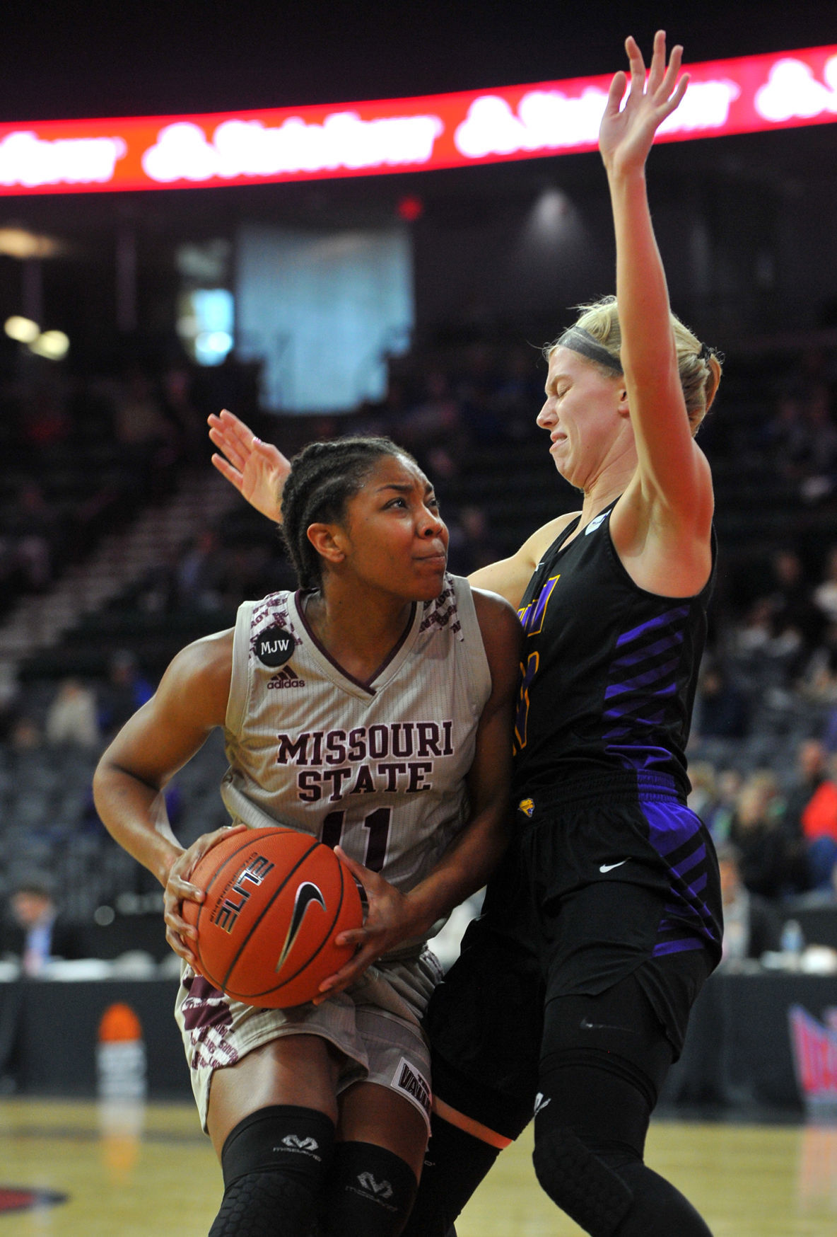 Missouri State vs UNI at the 2019 Missouri Valley Conference Women's Basketball Tournament